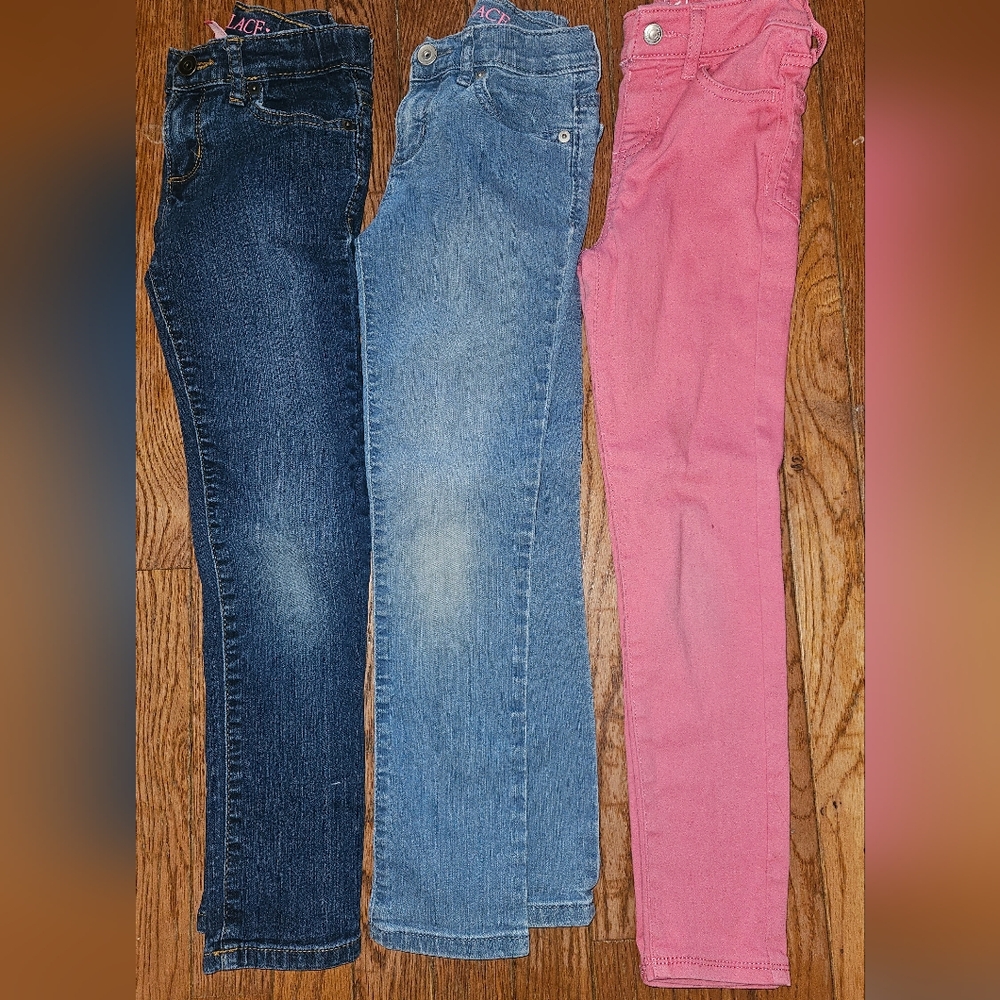 Lot Of Size 7 Girls Jeans Pants